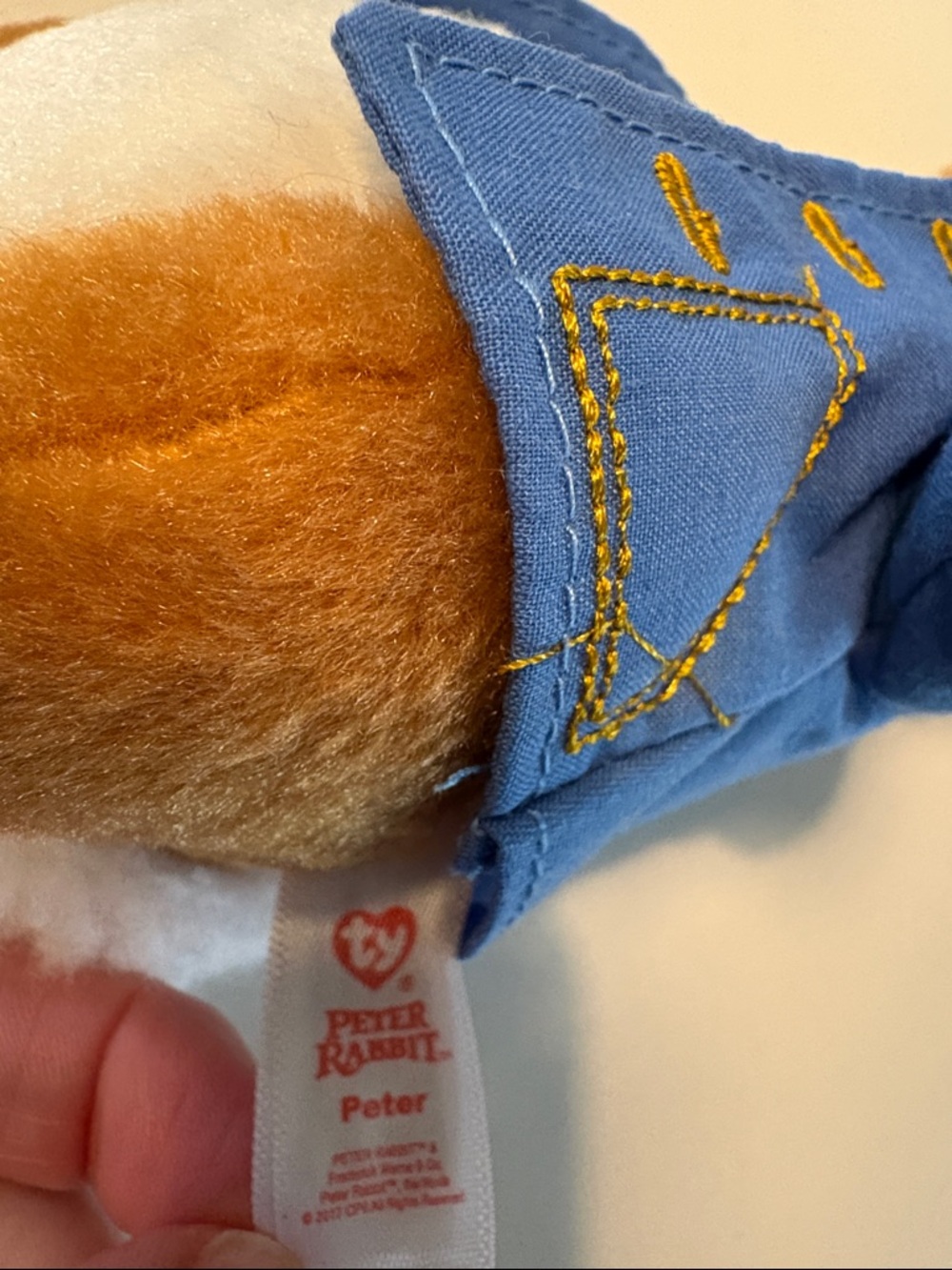 Ty Peter Rabbit Plush - Picture 4 of 5